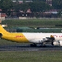 DHL operated by air Hongkong - Airbus A330-343(P2F) - B-LDW<br />SIN - Crowne Plaza Runway View Room 811 - 17.3.2023 - 7:18<br />