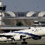 El Al - Boeing 777-258ER - 4X-ECD/Ramat Gan<br />BKK - Miracle Suvarnabhumi Airport Hotel - Dachterrasse - 29.03.2023 - 17:01
