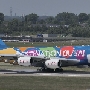 Emirates - Airbus A380-861 - A6-EEW<br />DUS - Parkhaus P7 - 5.6.2023 - 13:16