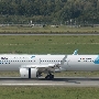 Eurowings  - Airbus A321-251NX - D-AEEE<br />DUS - Parkhaus P7 - 29.08.2024 - 15:04