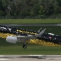 Eurowings - Airbus A320-214(WL) - D-AIZR "BVB09 Mannschaftsairbus" Livery<br />DUS - Parkhaus P7 - 11.7.2020 - 14:26