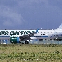 Frontier Airlines - Airbus A320neo - N334FR "Stretch the Great Blue Heron"<br />AUA - Jet-TNCA FBO - 22.11.2025 - 12:56