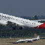 Helvetic Airways - Embraer E190-E2 - HB-AZA<br />DUS - Parkhaus P7 - 12.4.2022 - 13:06