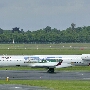 Iberia Regional operated by Air Nostrum - Bombardier CRJ-1000 - EC-MSL "Burgos City of Gastronomy" "Destino Castellón" sticke<br />DUS - Terminal B - Gate 26 - 18.05.2026 - 11:12