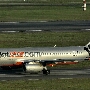 Jetstar Asia - Airbus A320-232 - 9V-JSI<br />SIN - Crowne Plaza Runway View Room 811 - 17.3.2023 - 7:56