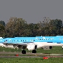 KLM Cityhopper - Embraer ERJ-190STD - PH-EZG "100" Sticker<br />DUS - Besucherterrasse - 23.10.2019 - 11:57