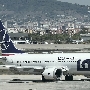 LOT - Boeing 737-8 MAX - SP-LVF<br />BCN - Terminal 1 Gate B67 - 20.8.2023 - 14:13