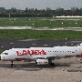 LaudaMotion - Airbus A320-232 - OE-IHD, mit schwarzer Nase<br />DUS - Besucherterrasse - 23.10.2019 - 12:02