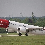 Norwegian Air International - Boeing 737-8JP - EI-GBG "Johan Frederik "Frits" Thaulow" tail design<br />DUS - Besucherterrasse - 26.4.2019 - 15:10
