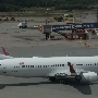 Norwegian Air Sweden - Boeing 737-8JP(WL) - SE-RRE "Ludvig Holberg"  tail design<br />ARN - Radisson Blue Hotel Room 626 - 17.7.2023 - 13:40