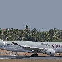 Qatar Airways - Airbus A330-202 - A7-ACT<br />HKT - Louis' Runway View Hotel Zimmer 403 - 21.3.2023 - 11:11