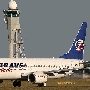 Smartwings - Boeing 737-86N(WL) - OK-TVT<br />OK ist eine tschechische Registrierung, Die Maschine wird je nach Bedarf an Smartwings, Sunwing und andere Airlines vermietet.<br />AMS - Polderbaan - 11.6.2019 - 20:14