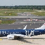 TUIfly - Boeing 737-8K5(SplitWinglets) - D-ATUD "TUI BLUE" LIvery<br />DUS - Besucherterrasse - 5.6.2019 - 15:00