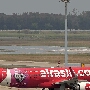 Thai AirAsia - Airbus 320-251N - HS-BBY "Government Savings Bank of Thailand" sticker<br />DMK - 24.3.2023 - National Terminal Viewing Mall - 14:25