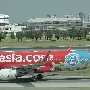 Thai Air Asia - Airbus A320-216 - HS-BBI "Dutch Mill Yogurt"  sticker<br />DMK - Terminal 2 Gate 56 - 27.903.2023 - 14:29