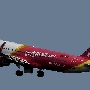 Thai VietJet Air - Airbus A320-214 - HS-VKO (WL)<br />HKT - Louis' Runway View Hotel Zimmer 403 - 22.3.2023 - 8:39