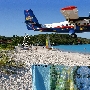 Winair - De Havilland Canada DHC-6-300 Twin Otter - PJ-WIM<br />SBH - St. Jean Beach - 27.1.2007 - 4:18 PM