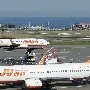 Jeju Air - Boeing 737-8BK(WL) - HL8301<br />Jeju Air - Boeing 737-8AS(WL) - HL8539<br />CJU - Jeju Observatory - 16.3.2024 - 10:04