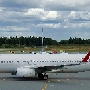 Norwegian Air Shuttle - Boeing 737-8JP(WL) - LN-NIE "Asta Nielsen" tail design. Im letzten Bild sah die Dame noch nicht so zerstört aus<br />OSL - Lufthavnwegen - 19.7.2023 - 15:27