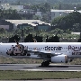 Tigerair Taiwan - Airbus A320-232(WL) - B-50018 "Rakuten Monkeys"  special colours<br />TPE - Terminal 2 Observatory South - 24.03.2024 - 11:18
