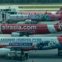 AirAsia - Airbus A320-216 -  9M-AFV "Legend Heroes Park" special colours<br />Indonesia AirAsia - Airbus A320-216 - PK-AZP<br />AirAsia -  Airbus A321-251NX(WL) - 9M-VAA "3,2,1 take-off" special colours<br />KUL - 26.3.2023 - KLIA2 - 15:13