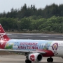 Air Asia - Airbus A320-216 - HS-BBJ "Sustainable ASEAN tourism" special colours<br />HKT - 21.3.2023 - Louis' Runway View Hotel Zimmer 403 - 17:26