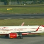 Air India - Airbus A320-251N - VT-CIP "15 Years of Celebrating the Mahatma" Sticker<br />SIN - 17.3.2023 - Crowne Plaza Runway View Room 811 - 8:14