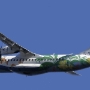 Bangkok Air - ATR-72-600 - HS-PZH  "Sea & Palm Tree Livery"<br />HKT - 29.3.2023 - Louis' Runway View Hotel Zimmer 403 - 7:47
