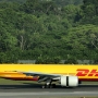 DHL - Boeing 777-F - D-AALP<br />SIN - 17.3.2023 - Crowne Plaza Runway View Room 811 - 8:29