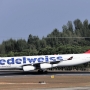 Edelweiss Air - Airbus A340-313 - HB-JMD<br />HKT - 27.3.2023 - Louis' Runway View Hotel Zimmer 403 - 9:51