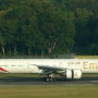 Emirates - Boeing 777-31H(ER) - A6-ENU<br />SIN - 17.3.2023 - Crowne Plaza Runway View Room 811 - 8:17