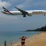 Emirates - Boeing 777-31HER - A6-EGS<br />HKT - 21.3.2023 - Mai Khao Beach - 12:50