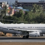 Gama Aviation - Airbus A319-133(CJ) - T7-SAB<br />HKT - 29.3.2023 - Louis' Runway View Hotel Zimmer 403 - 8:38