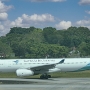 Garuda Indonesia - Airbus A330-343 - PK-GPV<br />SIN - 20.3.2023 - Gate C20 Terminal 1 Changi - 11:10