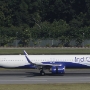 IndiGo Airbus - A321-251NX - VT-IMH<br />SIN - 17.3.2023 - Crowne Plaza Runway View Room 811 - 9:50