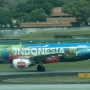 Indonesia Air Asia - Airbus A320-216 - PK-AXD "Colours of Indonesia" special colours<br />SIN - 20.3.2023 - Gate C20 Terminal 1 Changi - 11:31