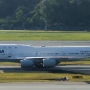 Lufthansa - Boeing 747-830 - D-ABYC/Sachsen<br />SIN - 16.3.2023 - Crowne Plaza Runway View Room 811 - 17:04