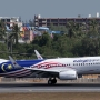 Malaysia Airlines -  Boeing 737-8H6 - 9M-MXH<br />HKT - 22.3.2023 - Louis' Runway View Hotel Zimmer 403 - 10:42