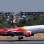 Thai VietJet Air - Airbus A320-214 - HS-VKS<br />HKT - 22.3.2023 - Louis' Runway View Hotel Zimmer 403 - 12:39