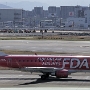 FDA - Fuji Dream Airlines - Embraer ERJ-170STD - JA01FJ "Dream Red" livery<br />FUK - Domestic Terminal Observatory - 21.03.2024 - 14:52