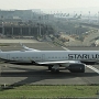 Starlux Airlines - Airbus A350-941 - B-58501<br />TPE - Novotel Taipei Airport - Zimmer 706 - 24.3.2024 - 8:37