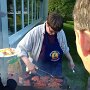 Ohne Anja würden wir verhungern - oder die Halle anzünden