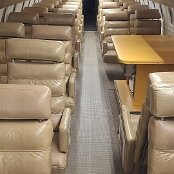 19.05.2026 - Musée Aeroscopia - Concorde F-WTSB - so eine Bestuhluing wäre heute knapp eine economy plus
