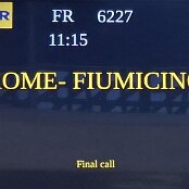 21.05.2026 - 10:35 - Ryanair - Boeing 737-8AS - EI-EML - Toulouse - Rom/FCO - FR6227 - 16A/Exit - 1:13 Std