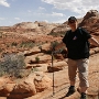 Wozu dieser blöde Grenzzaun zwischen Utah und Arizona gut sein soll, wissen wir nicht. Aber er stört....