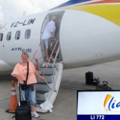 17.11.2015 - Grenada - Barbados - Liat - LI772 - ATR42-600 - V2-LIM - 10C