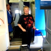 7.10.2016 - Los Angeles - Amsterdam - KLM B 747-400 - KL602 -  PH-BGL/City of Lima - 12D - Economy Comfort