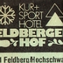 15.7.1981 - Dorint Hotel Feldberger Hof <br />77,80 DM inkl. Kurtaxe<br />Betriebsferien. Eigentlich wollte ich zur Cote d’Azur. Leider hatte ich nicht das passende Auto dafür, in Basel kam es mir so komisch vor, dass ich nach einer Übernachtung drehte und wieder in Richtung Heimat fuhr. In Darmstadt blieb die Karre mit Kolbenfresser liegen und wurde abgeschleppt. Ich fuhr mit nem Zug nach Hause. Ein paar Tage später fuhr ich dann mit nem Kumpel hin, holte diverse Sachen aus dem Auto und machte noch ne Tour durch den Schwarzwald mit Übernachtung auf dem Feldberg. 