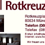 Hotel Rotkreuzplatz - München - Zimmer 511<br />4.10.1986<br />55.- DM<br />Bayern München:VFL Bochum 3:2 - dazu Oktoberfest, auf dem ich aber nicht war.<br />Warum genau wir (Ich, Hattu aus Bielefeld und noch jemand) in München waren, ist mir im Nachhinein nicht ganz klar.