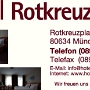 4.10.1986 - Hotel Rotkreuzplatz - München - Zimmer 511<br />55.- DM<br />Bayern München:VFL Bochum 3:2 - dazu Oktoberfest, auf dem ich aber nicht war.<br />Warum genau wir (Ich, Hattu aus Bielefeld und noch jemand) in München waren, ist mir im Nachhinein nicht ganz klar.